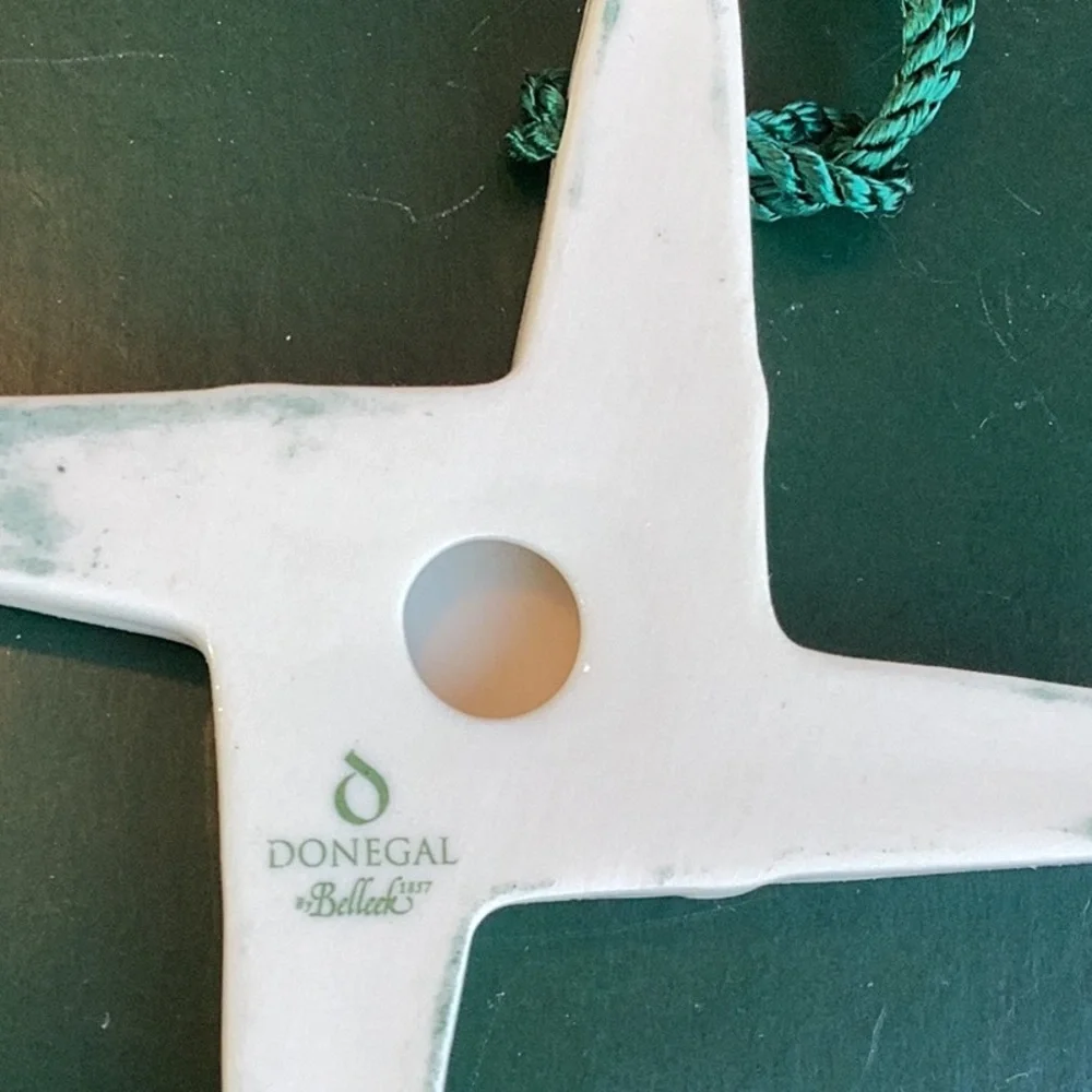 ☘️ DONEGAL Belleek ST BRIGID PENDANT DEADSTOCK ☘️